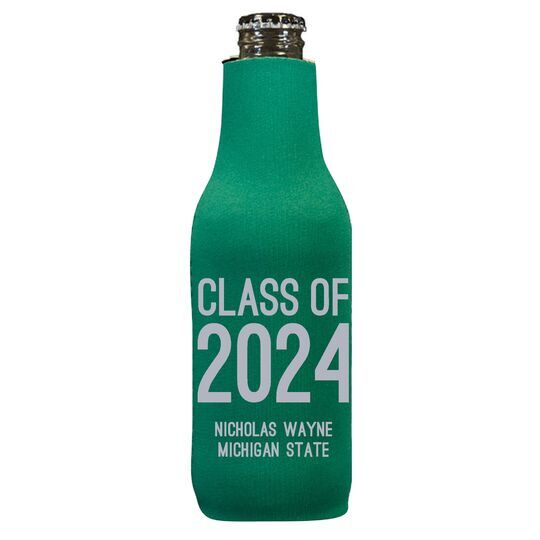 Proud Class of Graduation Bottle Huggers